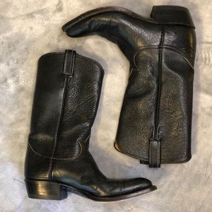 Beautiful Tony Lama cowboy boots.